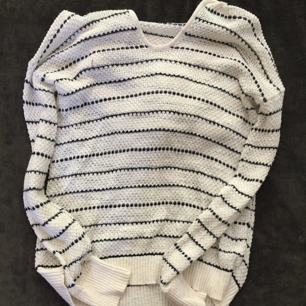 Gap Open-Stitch Hooded Sweater